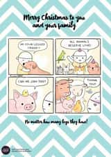 Happy Four Legged Christmas! created by Rewriting Extinction