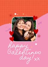 Personalised Valentines Day Photo Card created by KATIE S - Galentines friend Valentines Day Personalised Photo Card 20117
