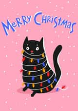Merry Christmas Cat created by Olla