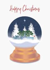 Blue Snowglobe created by The Decaffeinated Squirrel