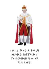 Hamilton King George created by The Decaffeinated Squirrel