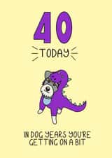 Happy 40th Birthday! created by Schnauzer Scribbles