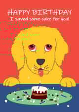 Your pet has saved some birthday cake for you. Aren't you the lucky one! created by Smug Toad