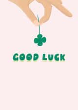 Clover Good Luck Card - Cute Good Luck Card for Her - Exams Card - New Job Card created by Stilus 