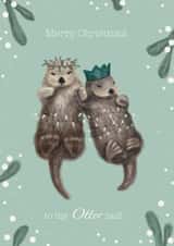 My Otter-half Christmas Card created by Steph Peacock’s Art