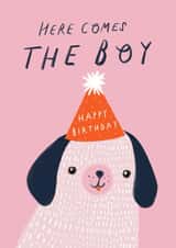 Here comes the boy created by Holly Walsh