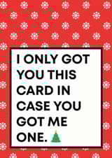 Just in case Christmas created by Happy Little Vegemite