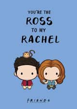 Cute Valentine's Day Card - Ross and Rachel - Friends created by Cardology