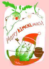 Merry Christmas for kimchi lovers created by Phoebe Cho