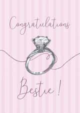 Engagement card for Bestie created by @Alisha Vas