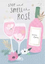 Stop and smell the Rose card created by Kelsey  Collings 