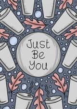 Autumn positivity- just be you created by Bonny Shatwell