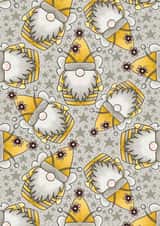 Send a smile to someone you care about - whimsical gnomes card - Bumble bee created by Bonny Shatwell