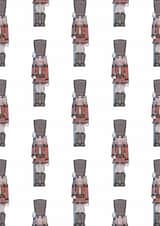 Cute Nut Cracker pattern - send a smile - Christmas design created by Bonny Shatwell