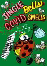 Funny Merry Christmas card  created by Chepurna