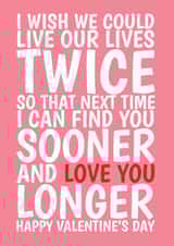 I Wish I Could Love You longer Valentine's Day created by @Cupsie's Creations