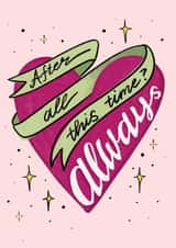 Harry Potter inspired Anniversary Card created by Fantastical Fun Shop