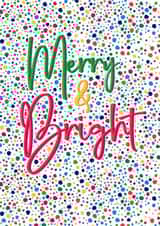 Merry And Bright Christmas Card created by Pipsqueak Designs