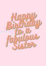 Fabulous sister created by Loula Rose