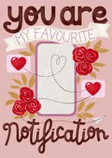 You are my favourite Valentine’s Day card created by Silvia Volpe