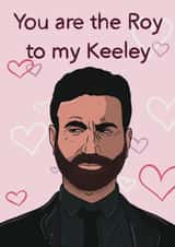 Roy Kent Valentine created by Samantha J Gibbs