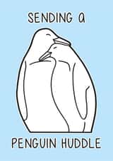 Penguin Huddle created by Bee & Co. Studio