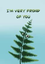 Friend valentine boyfriend girlfriend mum dad joke pun card created by LiamfromWales Designs