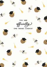 Smart Cookie Graduation Card created by Redback Cards