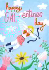 galentines cute card for gal friends  created by Katie Brookes
