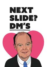 Chris Whitty Valentines Day Card created by CatherineCritchley.