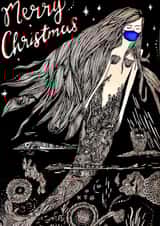 Merry Christmas - Covid created by Katinka Achrafie