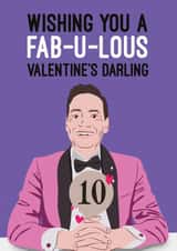 Wishing you a Fab-u-lous Valentine's Darling created by Quitting Hollywood