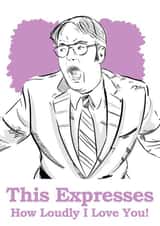 The Office Dwight Valentines Card created by Benjamin Wild