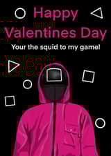 Your the squid to my game this Valentines Day! created by Hayleydraws_art