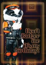 The Masked Singer Series 2 Badger Birthday created by The Masked Singer