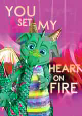 The Masked Singer series 2 Dragon created by The Masked Singer