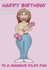 Dildo Fan 1000 created by Olive & Keith Cards