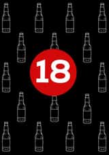 18 Beers created by Party Piece Designs