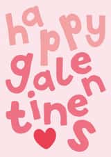 Happy Galentines Valentines Card created by Lately Studio
