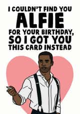 Alfie Emily in paris birthday card created by Studio Doodles