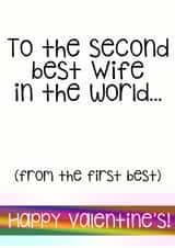 Wife to Wife Valentine's Day Card created by Fancy Paper