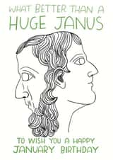 Huge Janus January Birthday created by Emma Blue