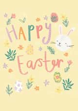 Happy Easter bunny created by Laura Pantony