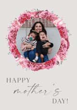 Personalised Photo Card created by Cheeky Chappy - carnations flowers Personalised Photo Card 48210