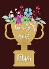 World's Best Mum - Mother's Day Card created by Cheeky Chappy
