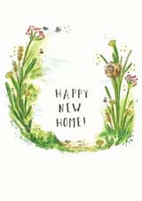 Cute Floral New Home Card created by Vicky Kuhn