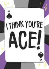 I think you're ACE! 1000 created by Wild Card