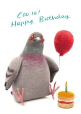 Coo-ie! Happy Birthday Pigeon Card created by Lindsey Thomas