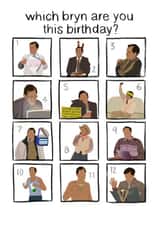 Uncle Bryn Happy Birthday Card created by Amelia Katharine