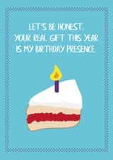 Birthday Presence created by Adam Frost